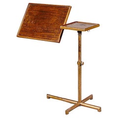 Ein verstellbarer Tisch von François Caruelle Frankreich 1950er Jahre