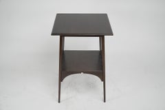 Liberty & Co An Aesthetic Movement Walnut side table with a touch of Art Nouveau