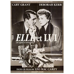 An Affair to Remember R1980s French Grande Film Poster