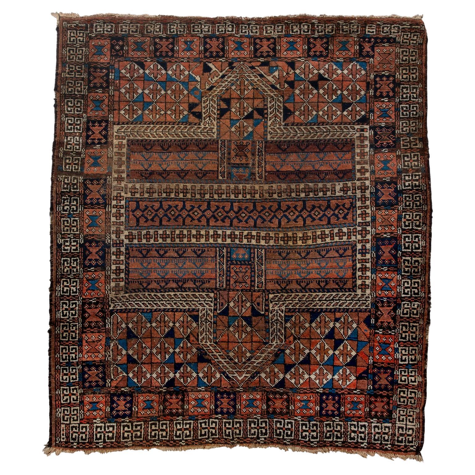 Ein afghanischer Teppich um 1930. im Angebot