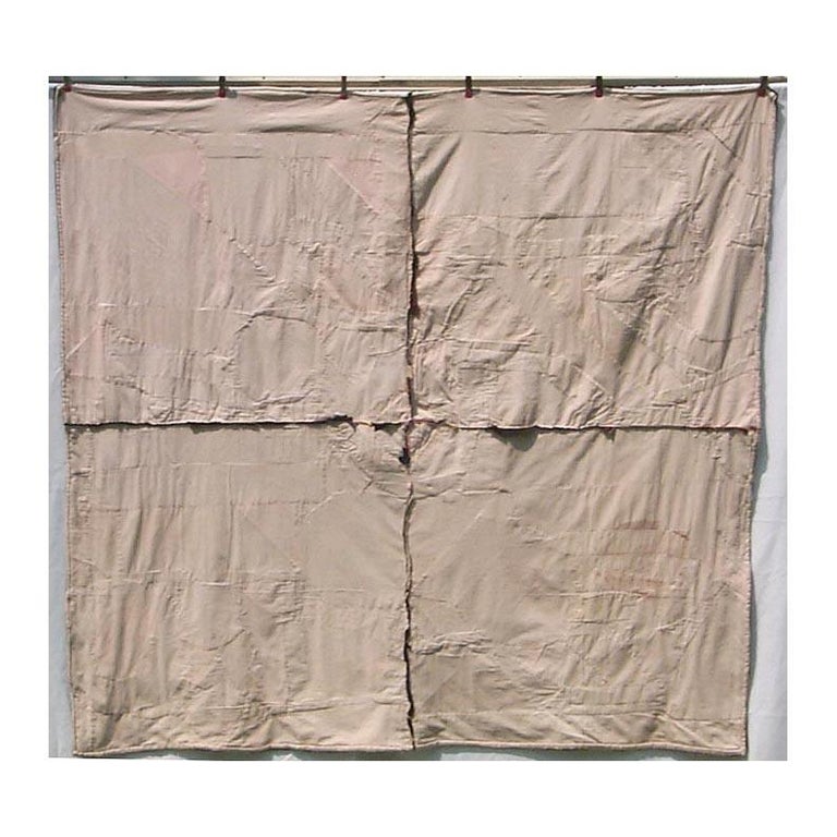 AfricanAmerican Quilt with Great Graphics. from the 1970's in Savannah