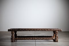 An African Sculpted Coffee Table Africa 1970s