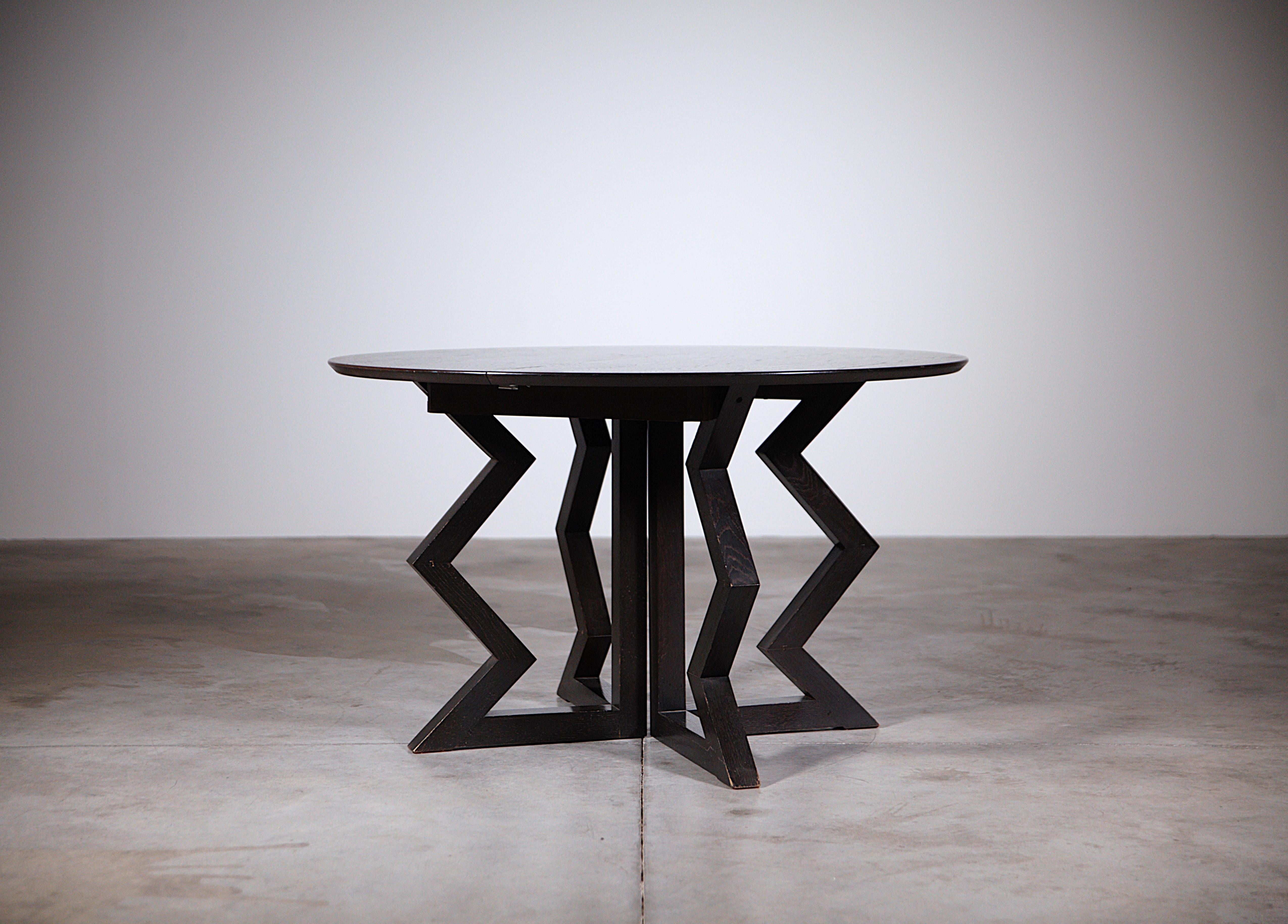Table de salle à manger africainiste d'Artelano France, années 1990 en vente 8