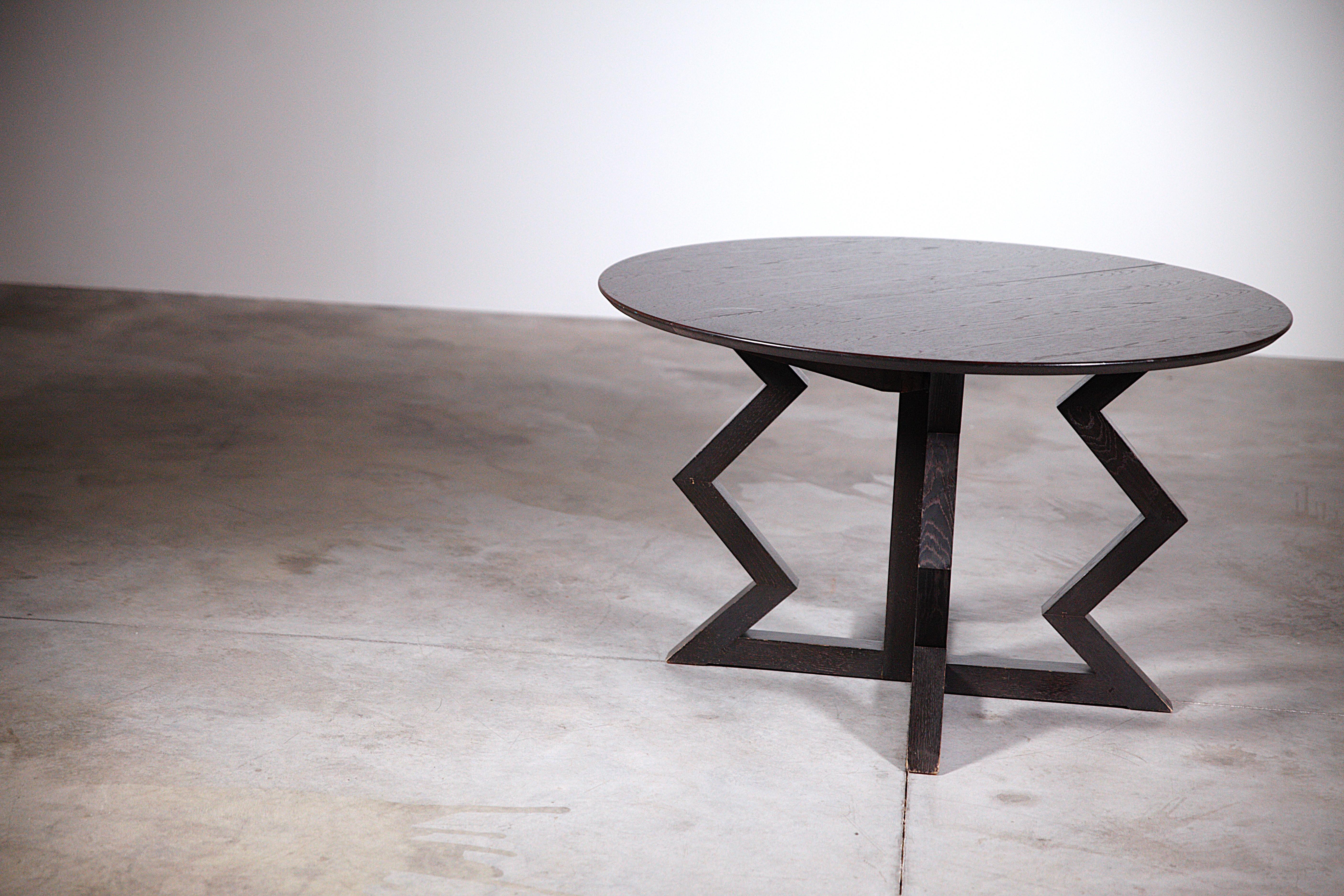 Table de salle à manger africainiste d'Artelano France, années 1990 en vente 1