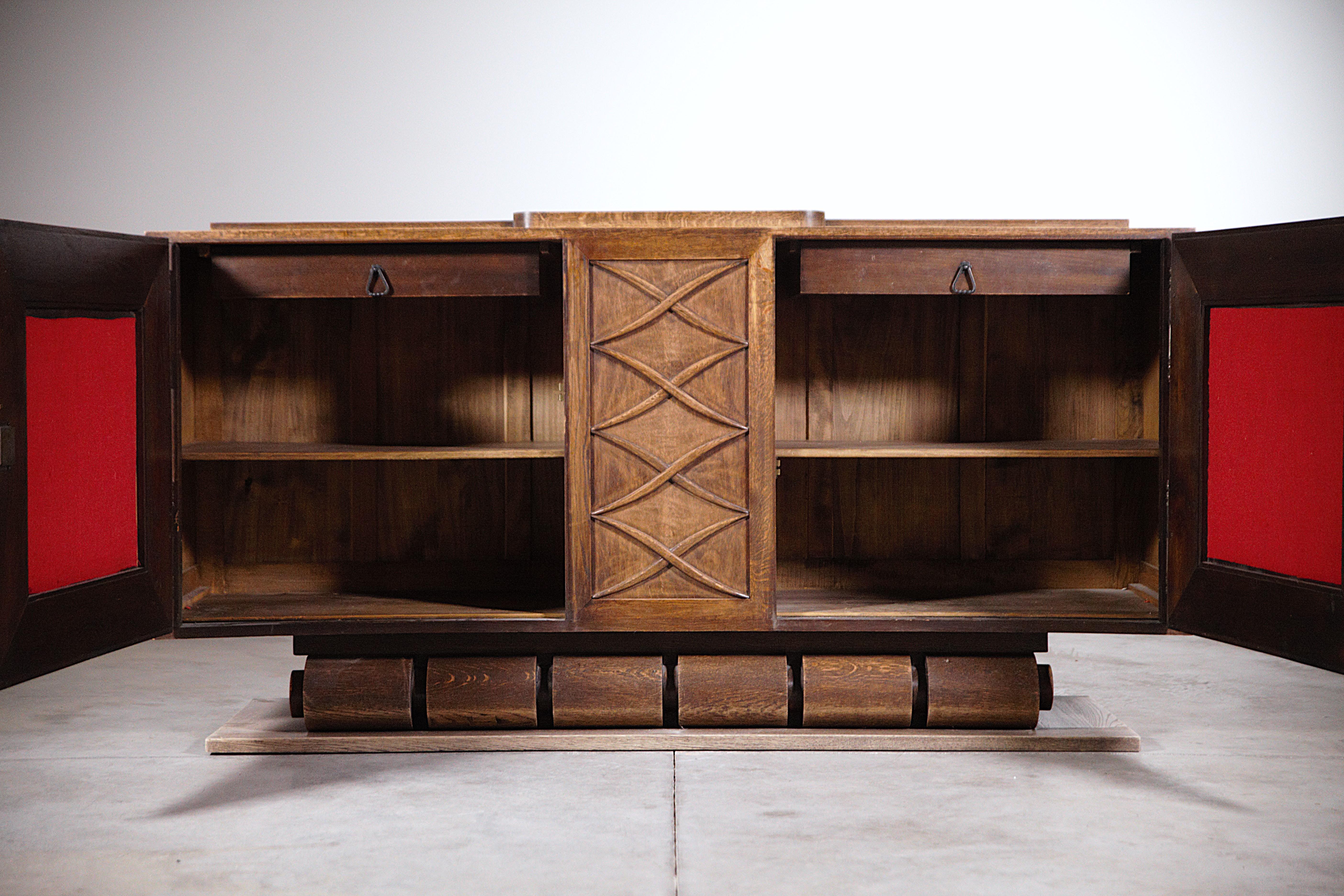 Buffet africaniste France 1950 en vente 3