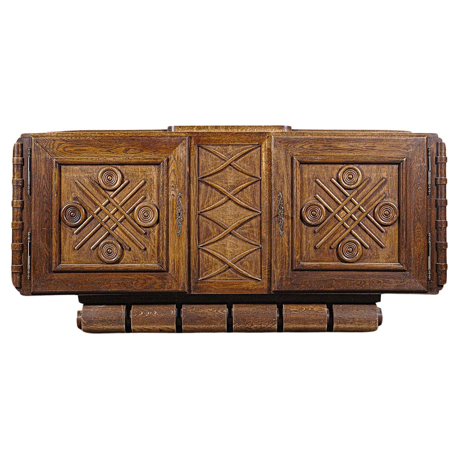 Buffet africaniste France 1950 en vente