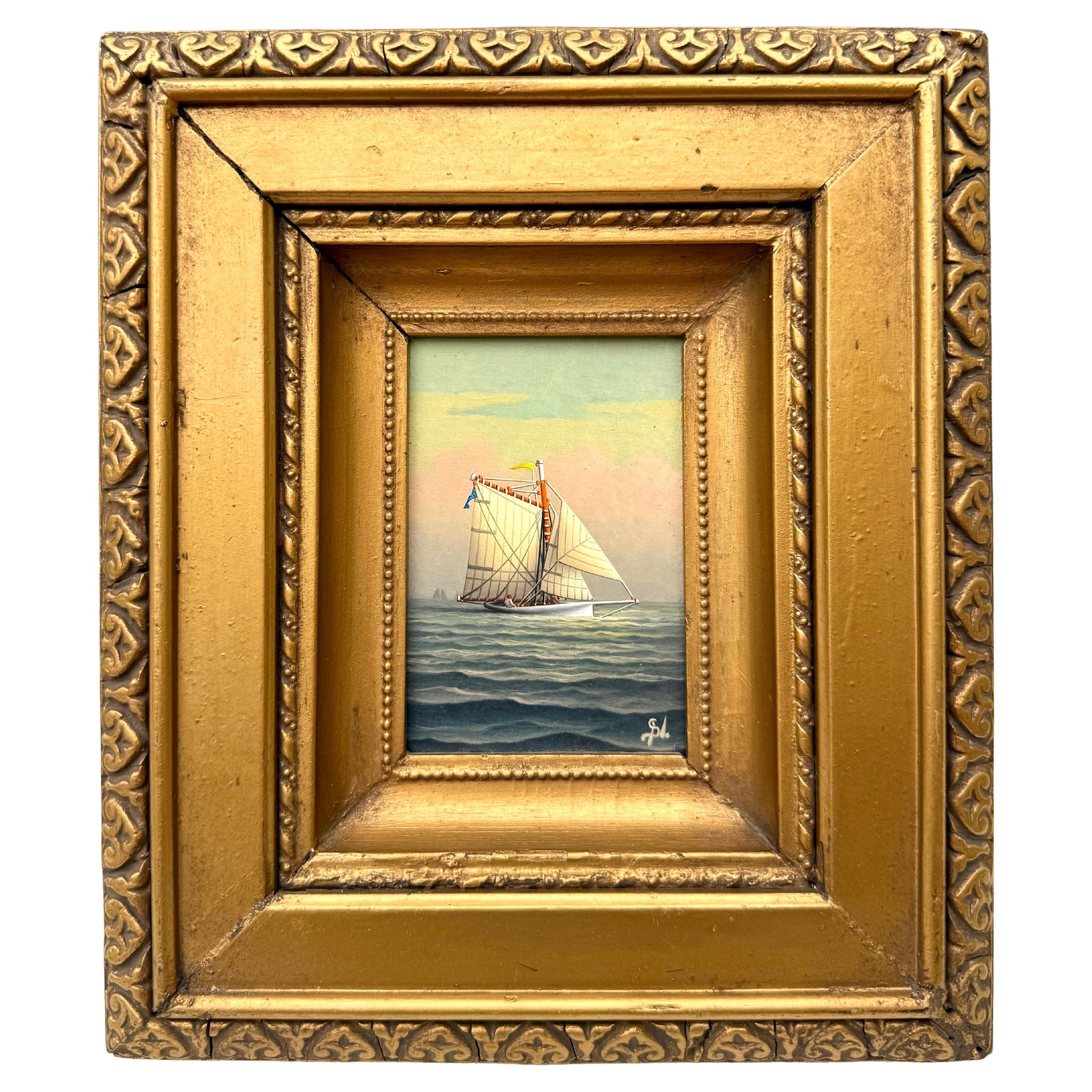 "An Afternoon Sail" Painting by George Nemethy