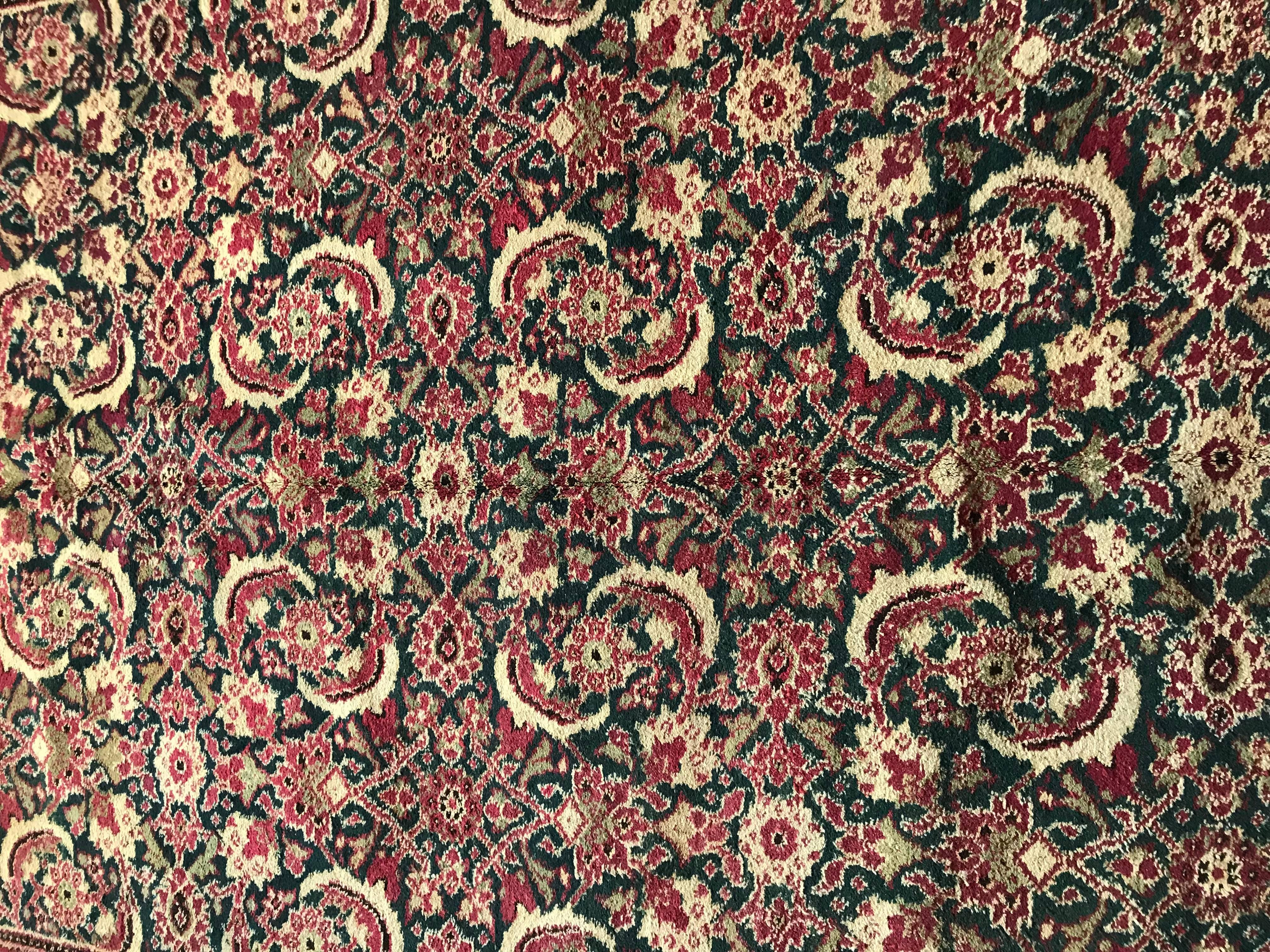 Agra 19th Century Carpet Rug 3