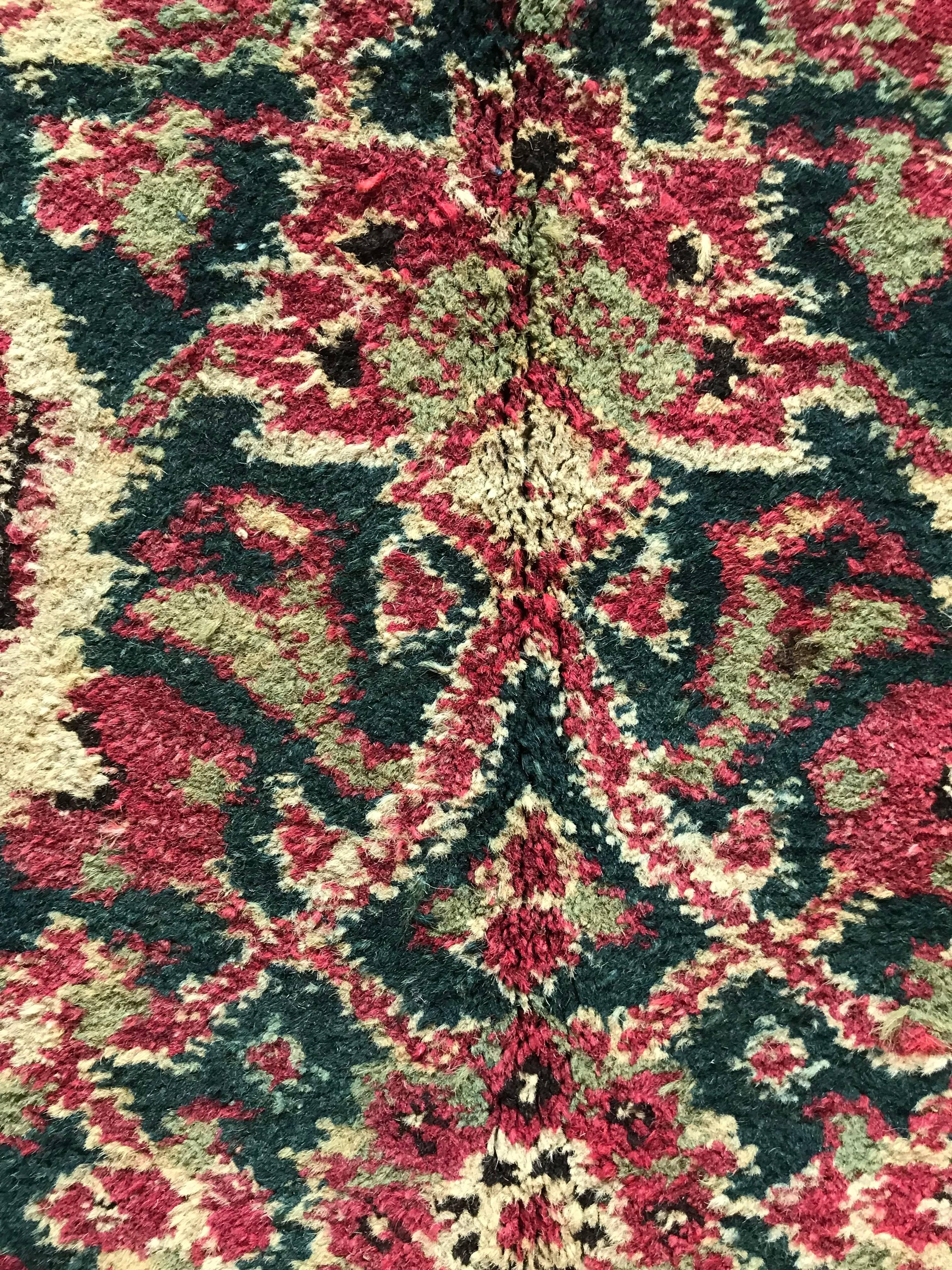 Agra 19th Century Carpet Rug 4