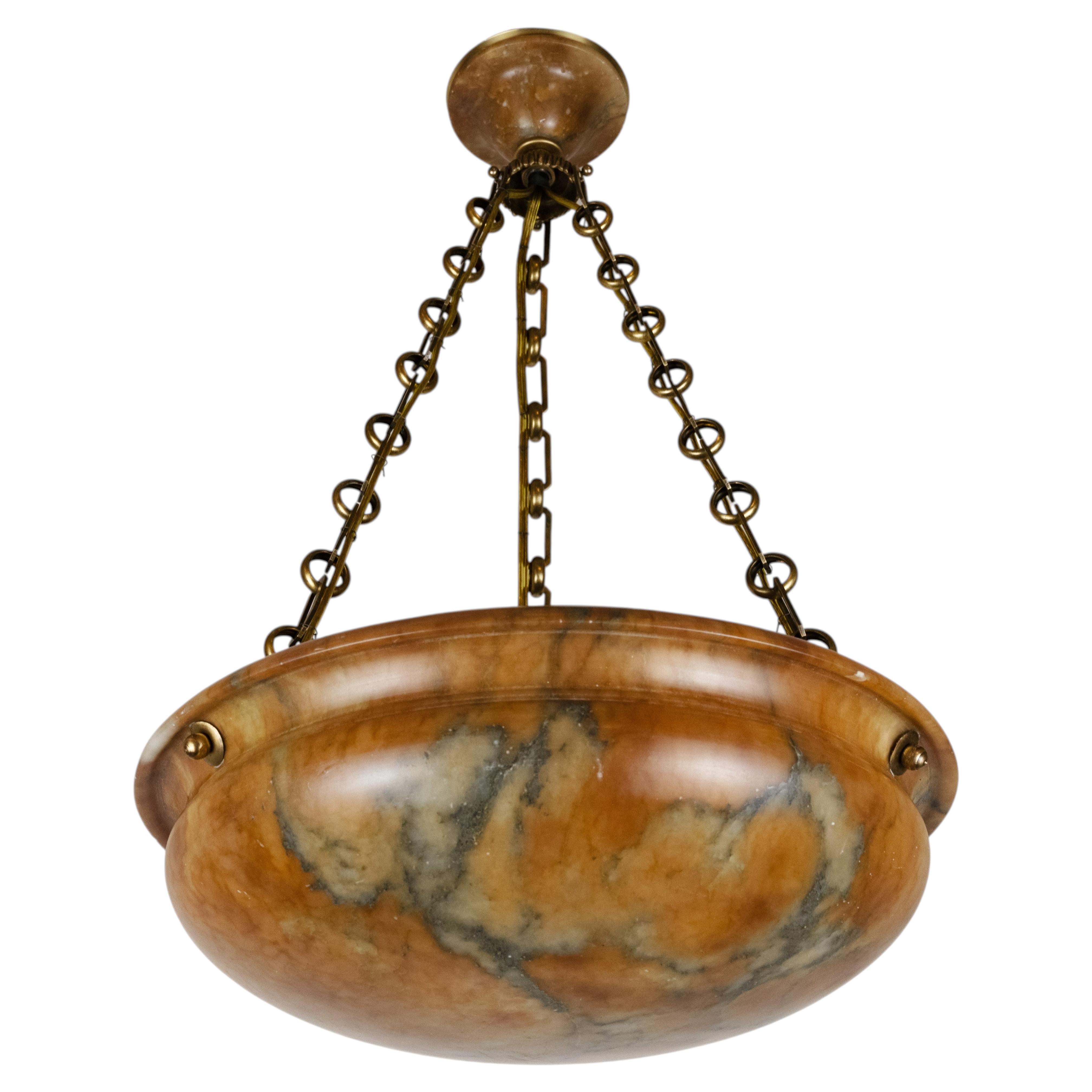An Alabaster Pendant