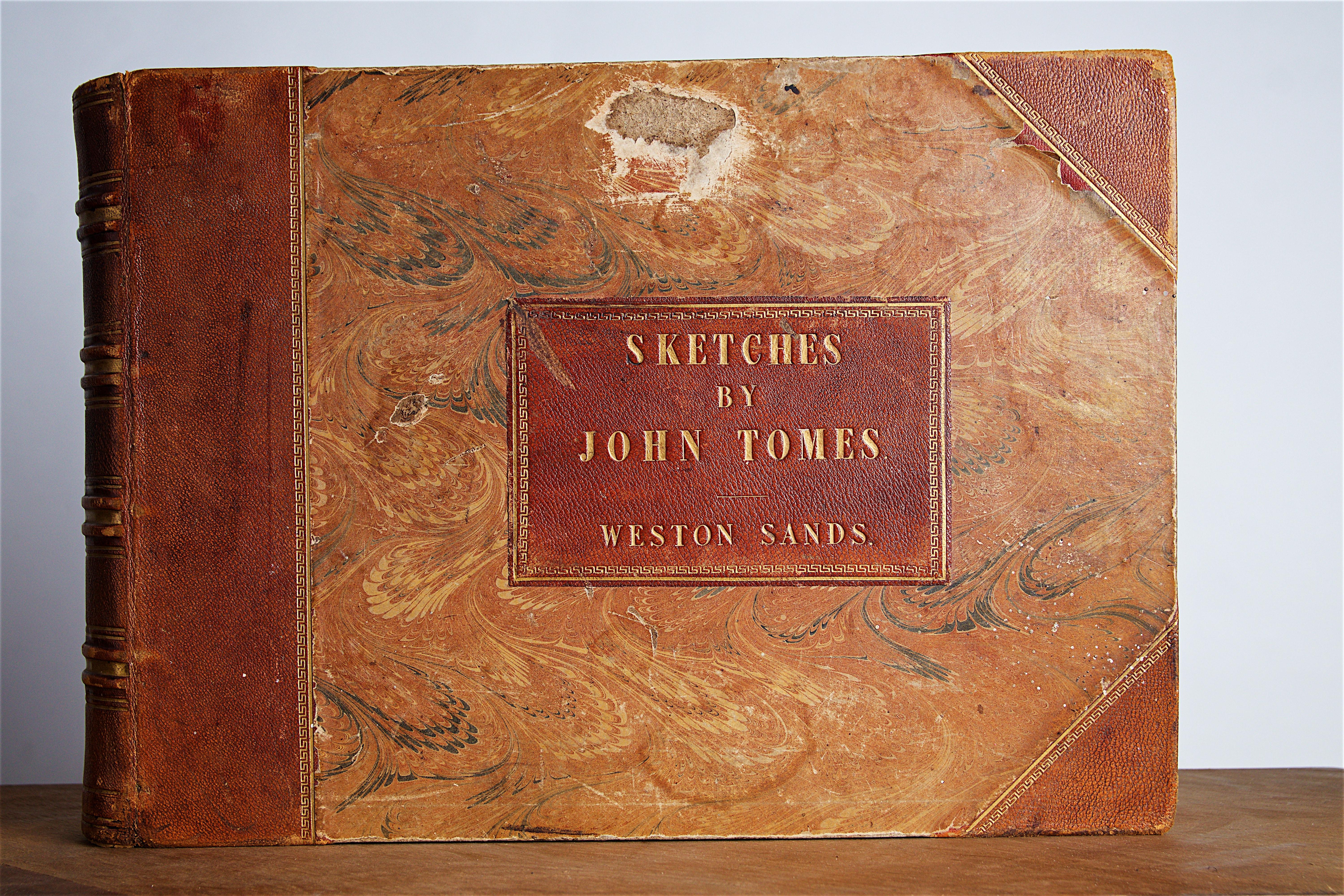 English Album of 19th Century Watercolor Paintings by John Tomes