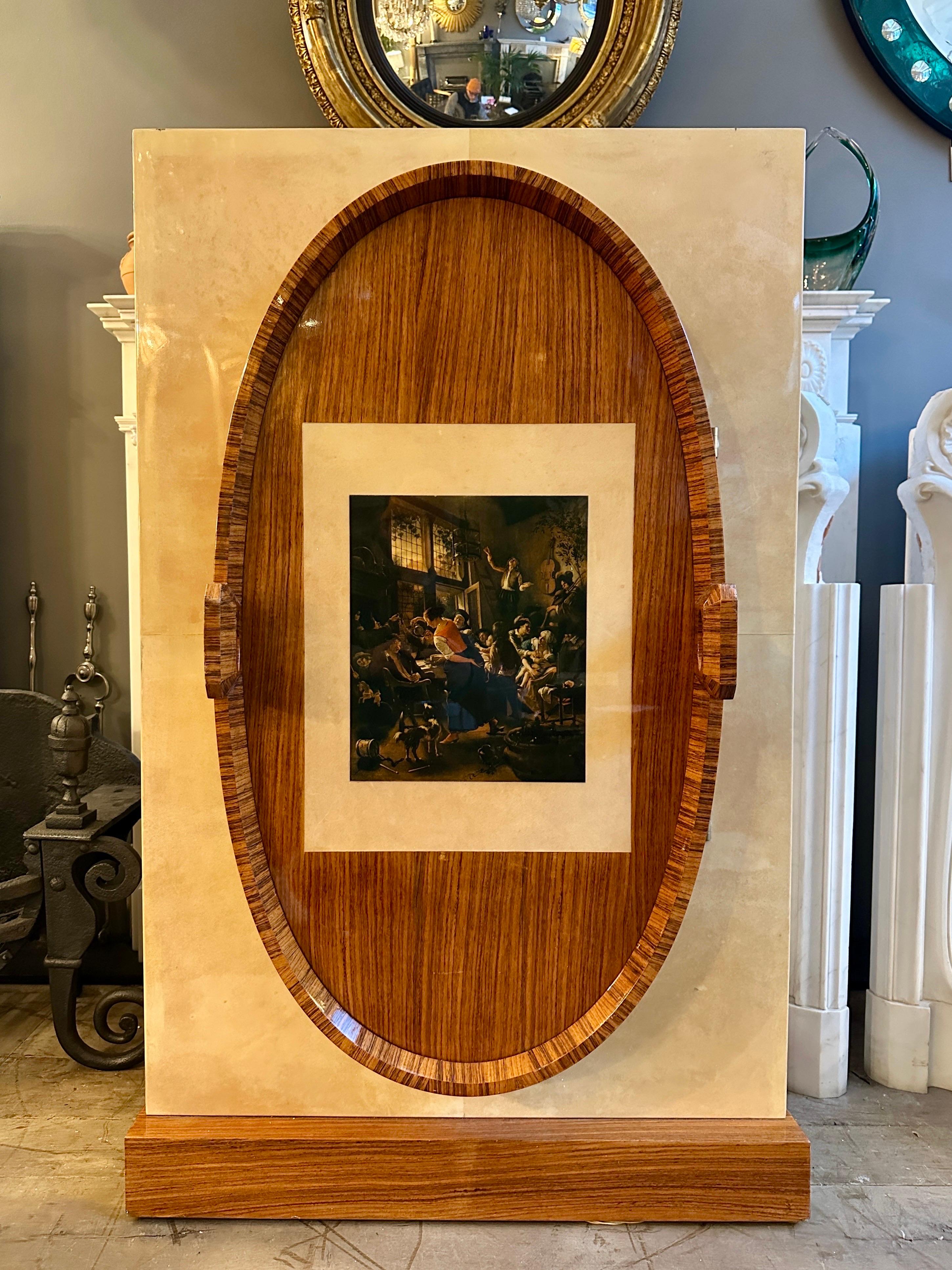 Un mueble bar en pergamino Aldo Tura Bar en seco en venta 6