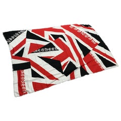 Antique An Alexander McQueen Disassembled Union Jack Print Silk Foulard