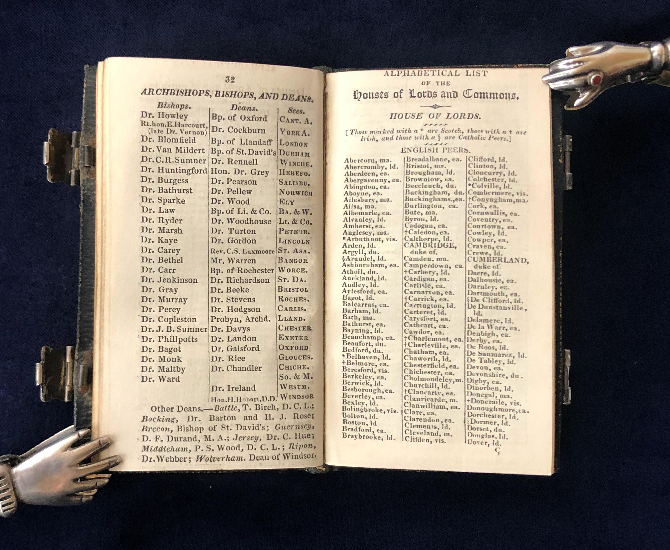 Un Almanacco per l'Anno del Signore M.DCCC.XXXII 1832 - John Goldsmith in vendita 4