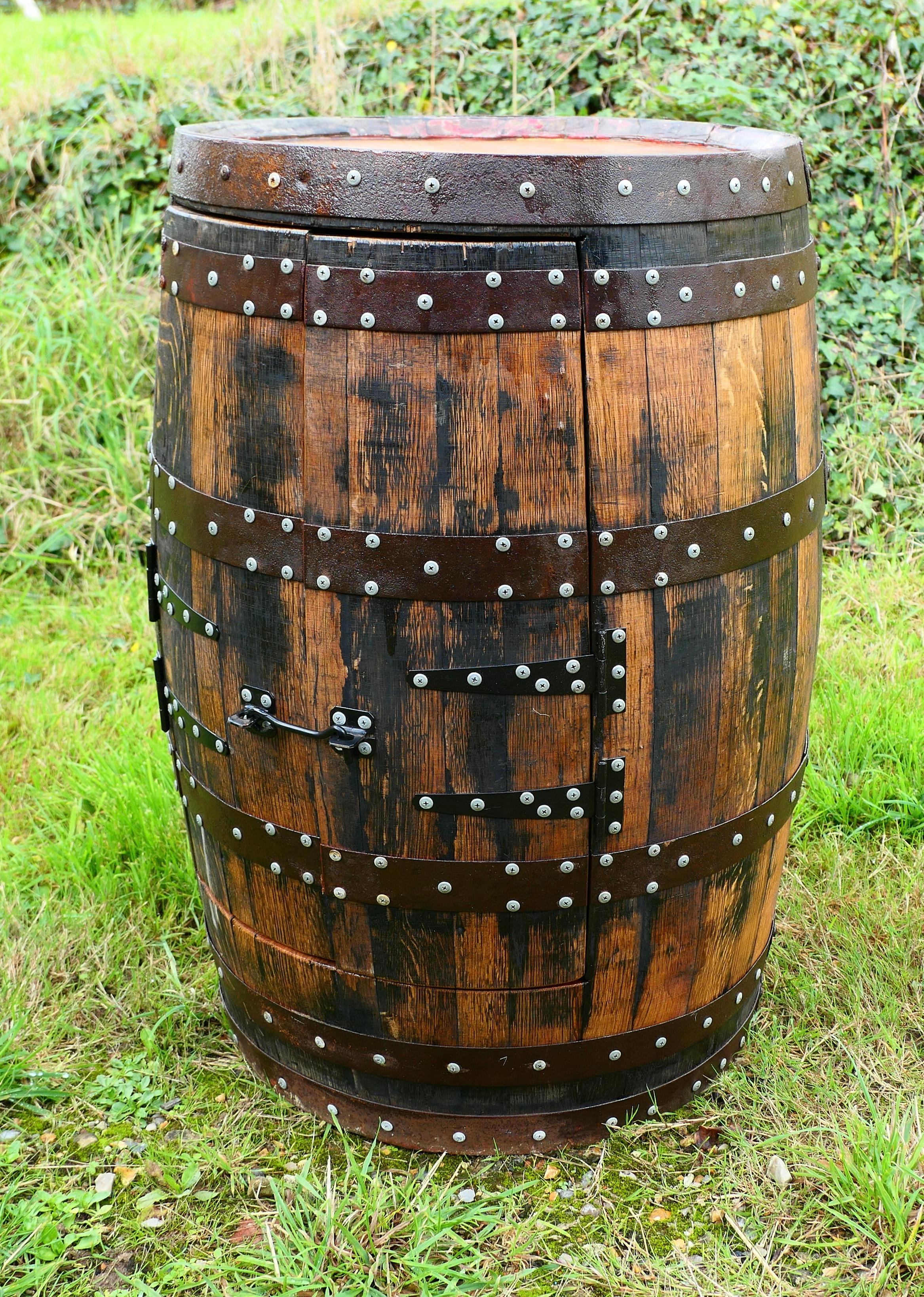 Country An Amazing Piece made from a Scottish Oak Whiskey Barrel For Sale