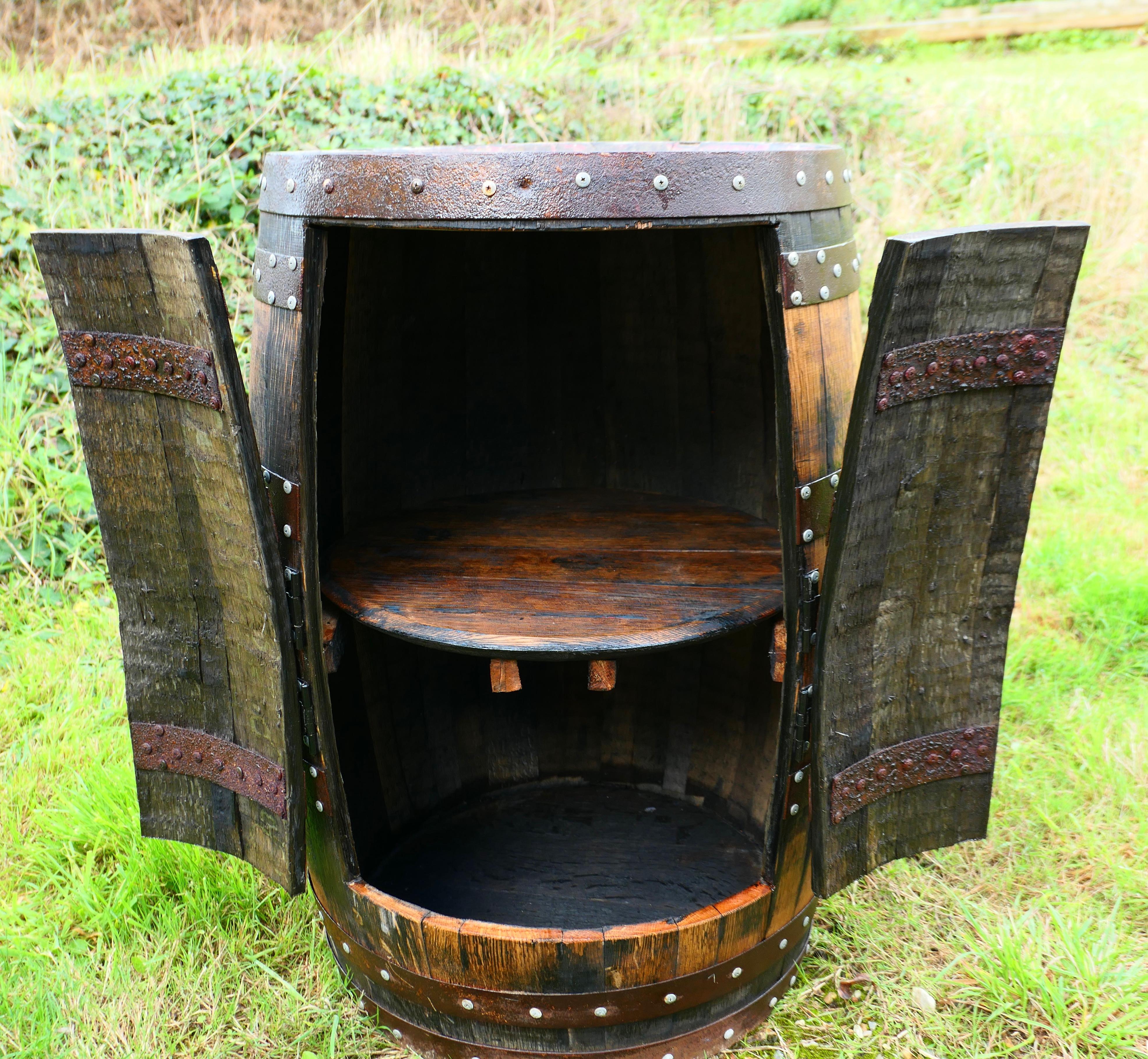 Mid-20th Century An Amazing Piece made from a Scottish Oak Whiskey Barrel For Sale