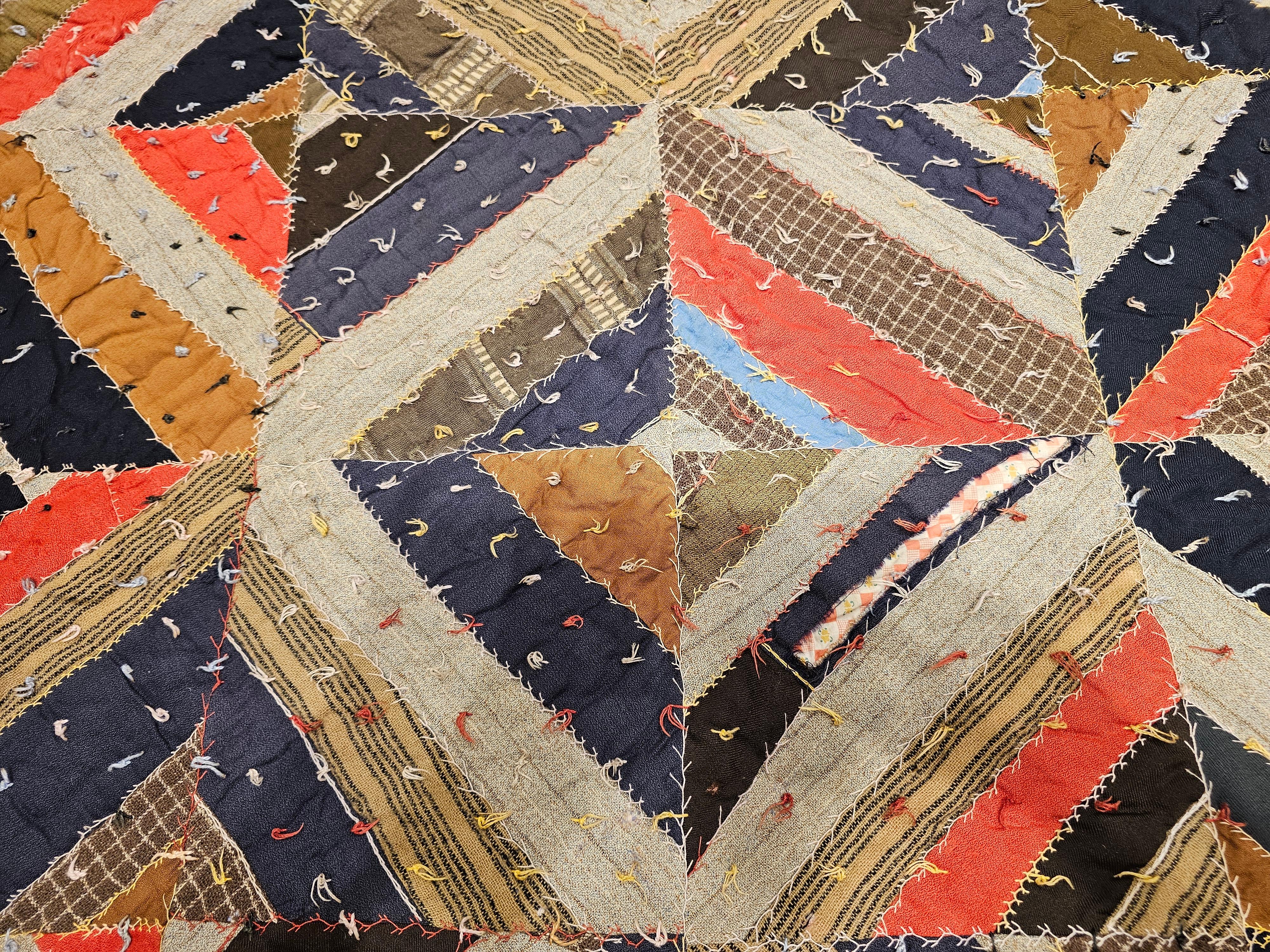 An American Civil War Era African American Southern Quilt From the Deep South For Sale 9