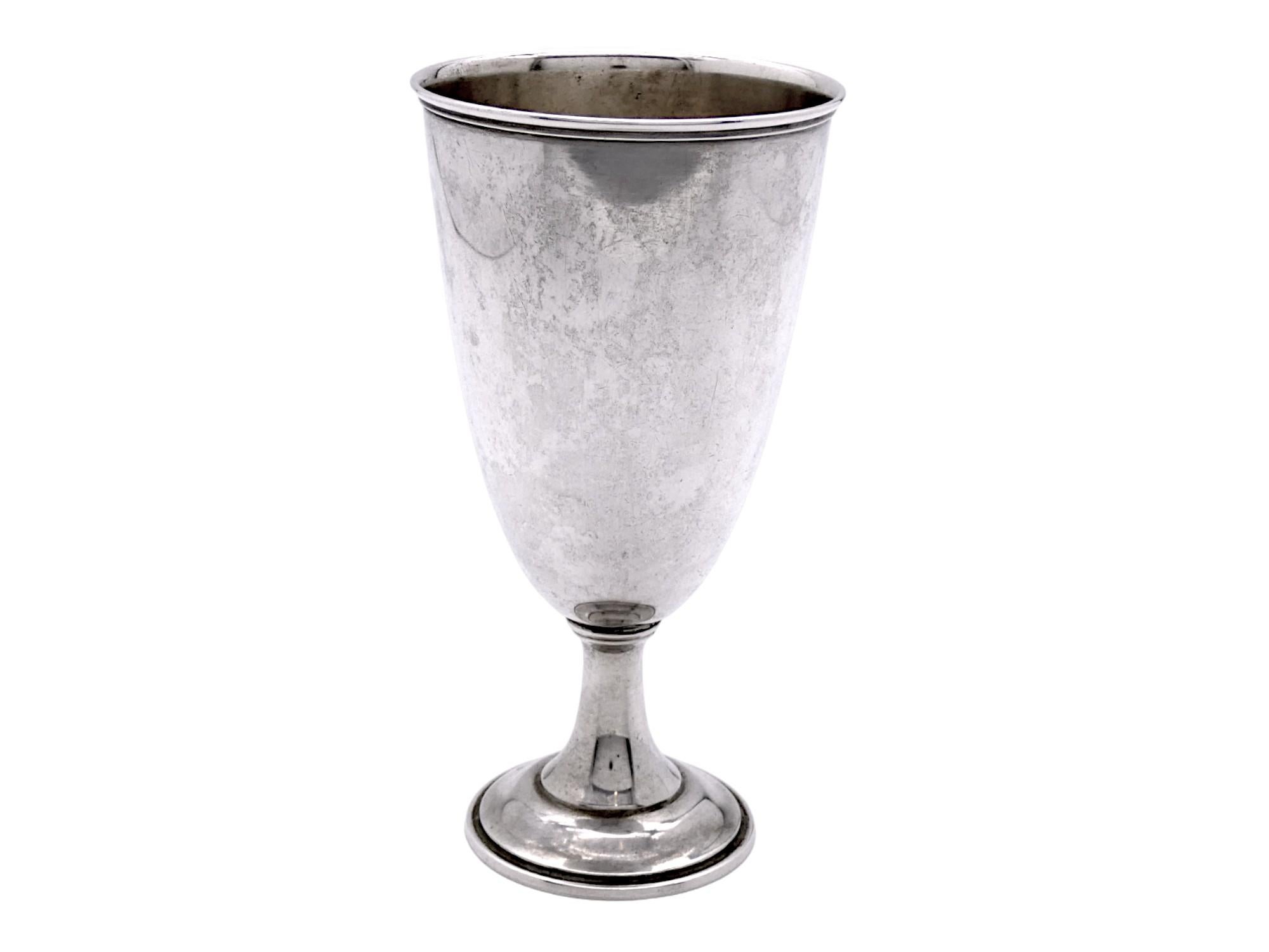 Americano Un calice da kiddush americano in argento Dedic, 1913 in vendita