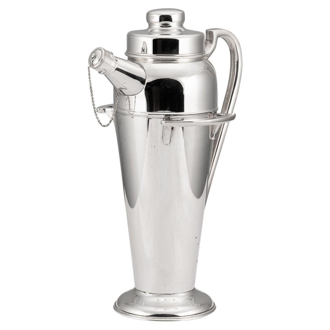 An American Jumbo "Fire Hydrant" Cocktail Shaker, c.1930 For Sale