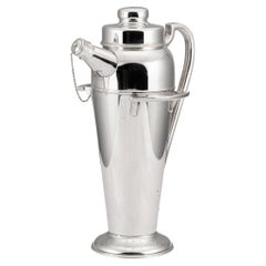 Vintage An American Jumbo "Fire Hydrant" Cocktail Shaker, c.1930