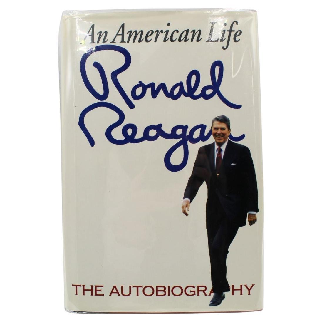 An American Life, Signed by Ronald Reagan, First Trade Edition in DJ, 1990 en vente