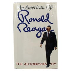 An American Life, Signed by Ronald Reagan, First Trade Edition in DJ, 1990
