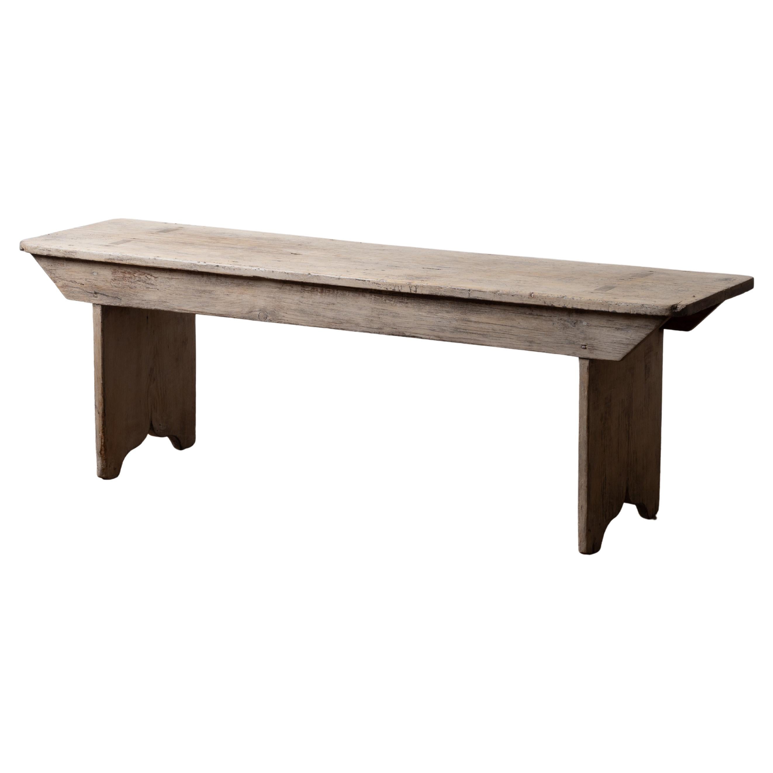 Banc américain primitif blanchi, 19ème siècle