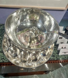 Ensemble de 15 punchs américains en argent et émail