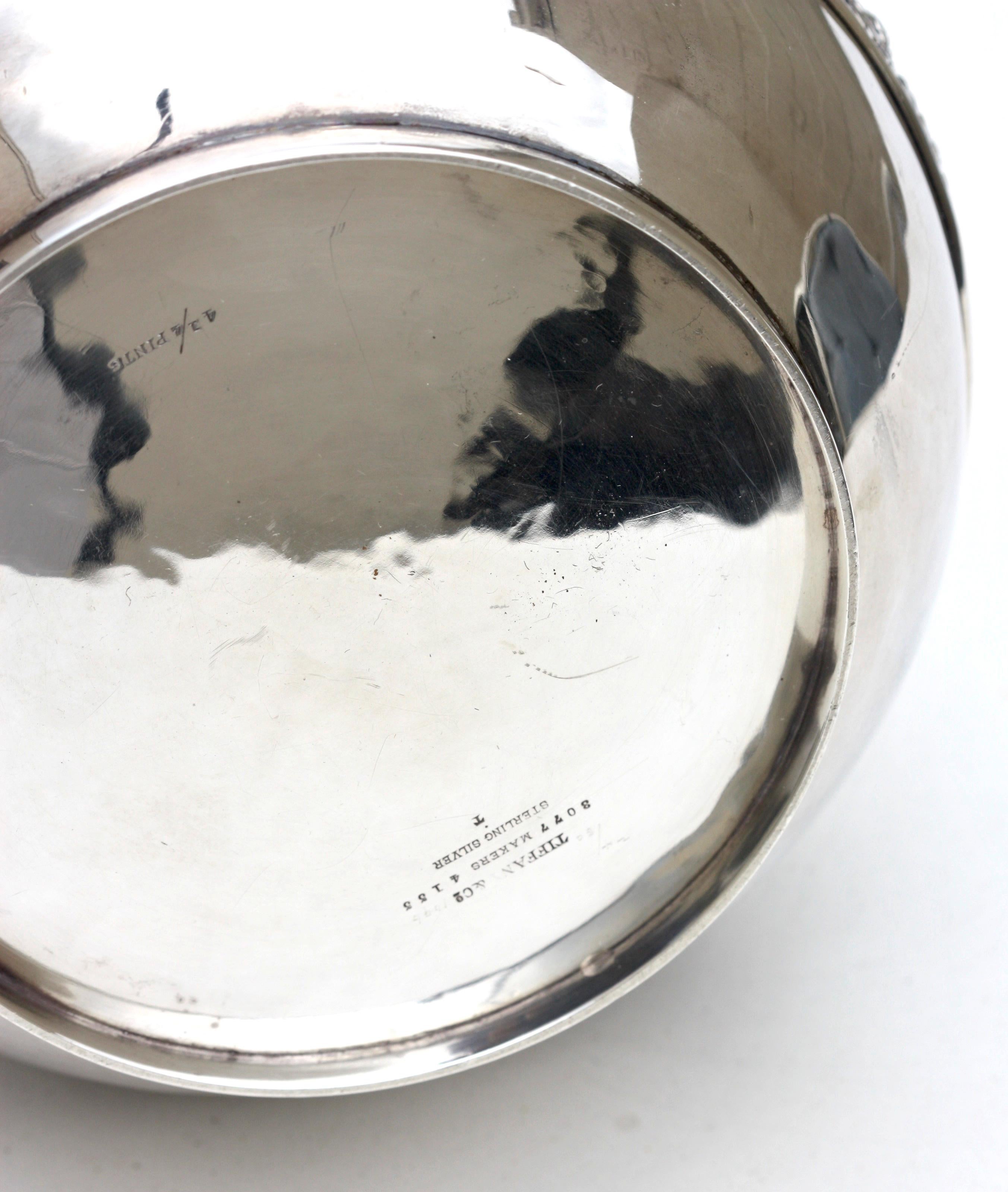 tiffany and co water pitcher