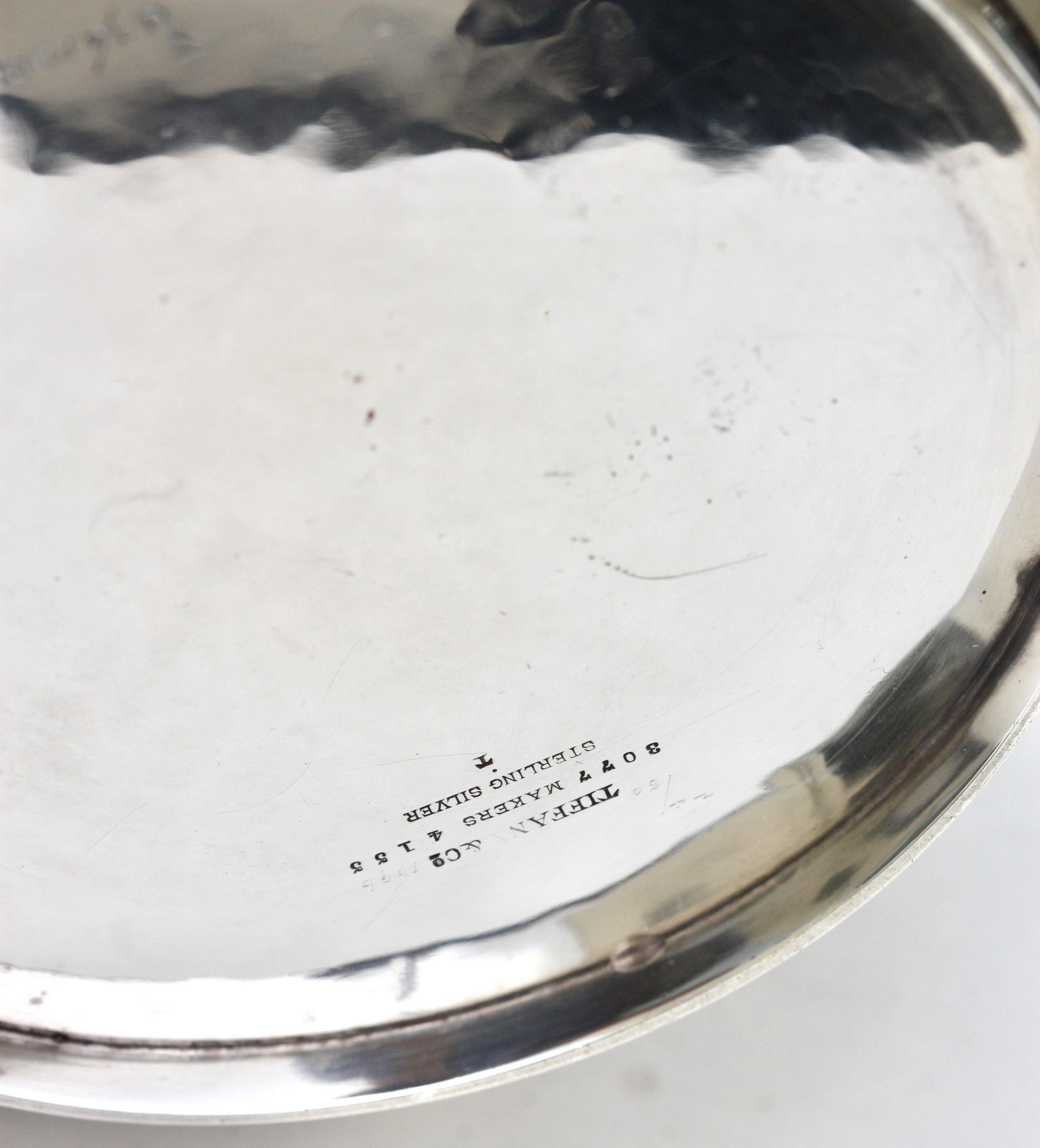 American Silver Water Pitcher, Mark of Tiffany & Co., New York 1