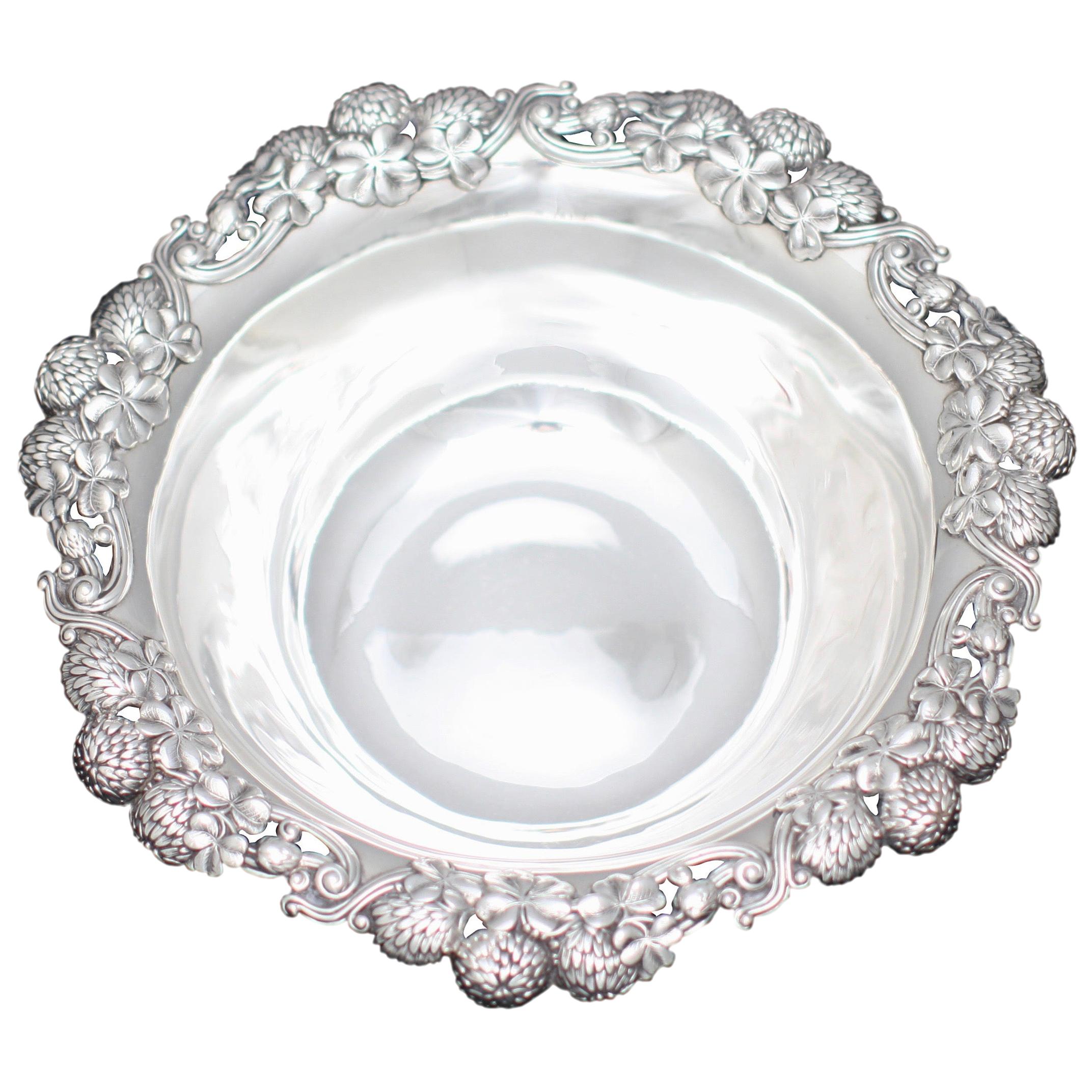 American Sterling Silver Bowl, Tiffany & Co., New York, circa 1950 For Sale