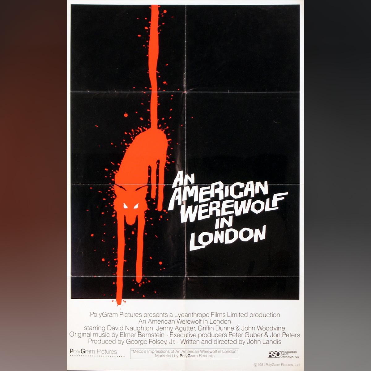 american werewolf in london poster
