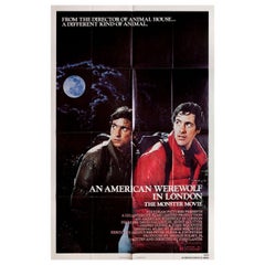American Werewolf in London 1981 U.S. One Sheet Film Poster