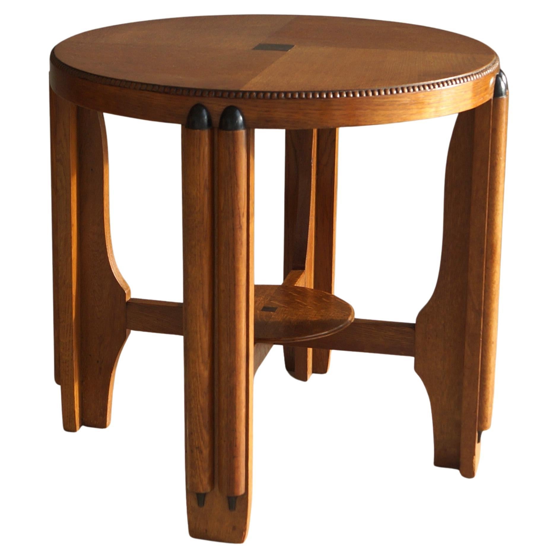 An Amsterdam School Dutch Art Deco side table, 1920s