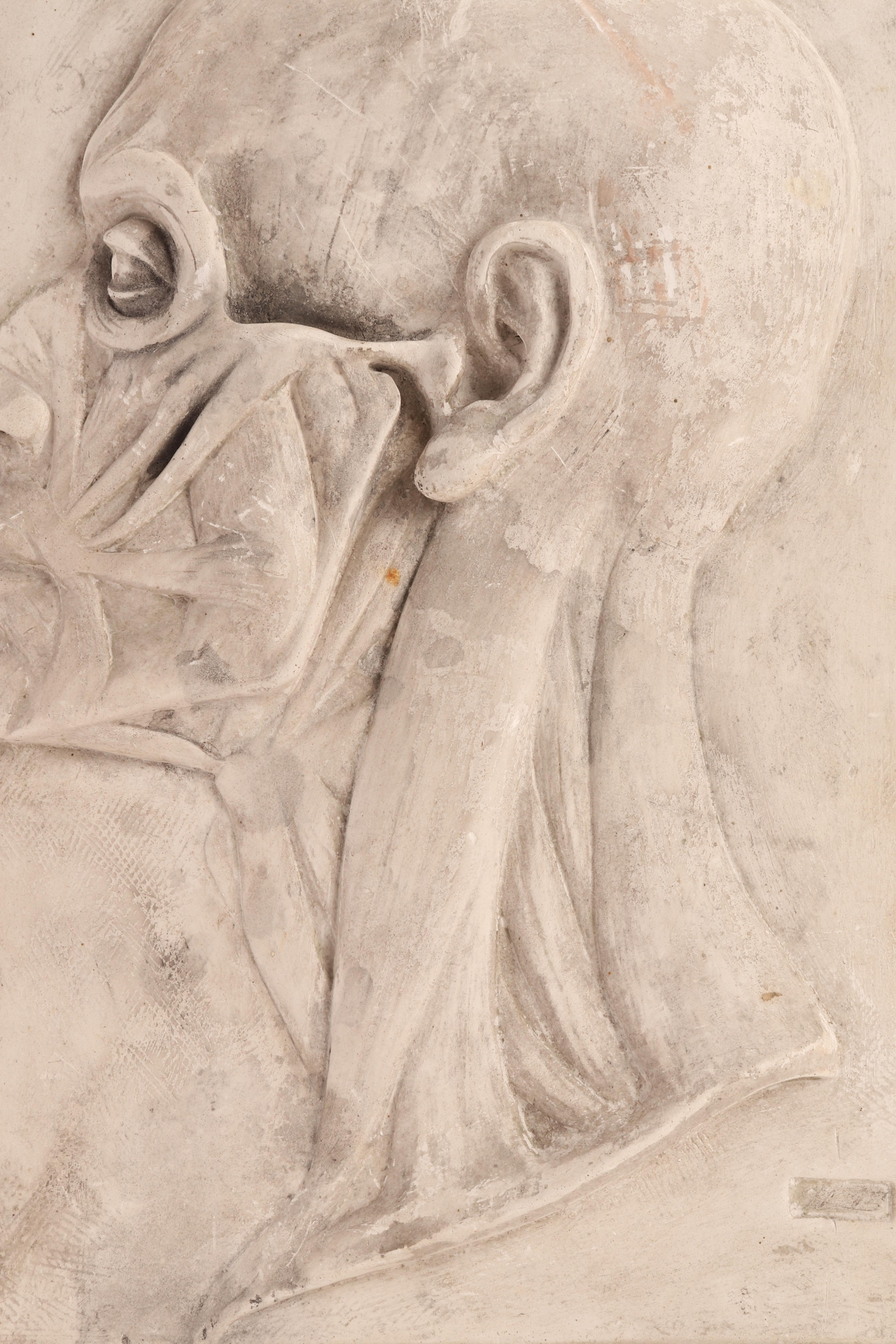 Anatomisches Modell der Kopfsektion, Italien 1870 im Zustand „Gut“ im Angebot in Milan, IT