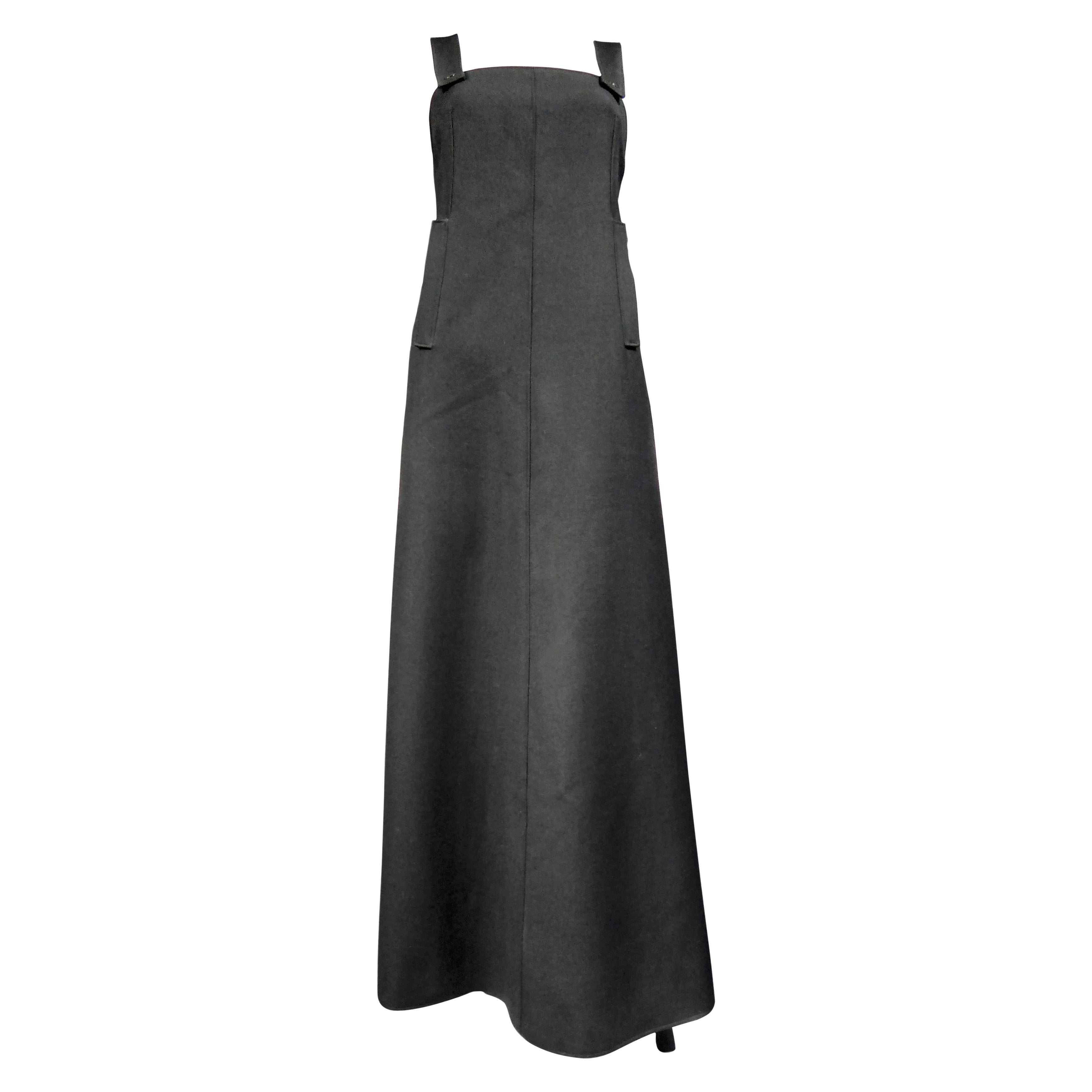 Une robe André Courrèges Chasuble French Couture numérotée 0031643 Circa 1970 en vente