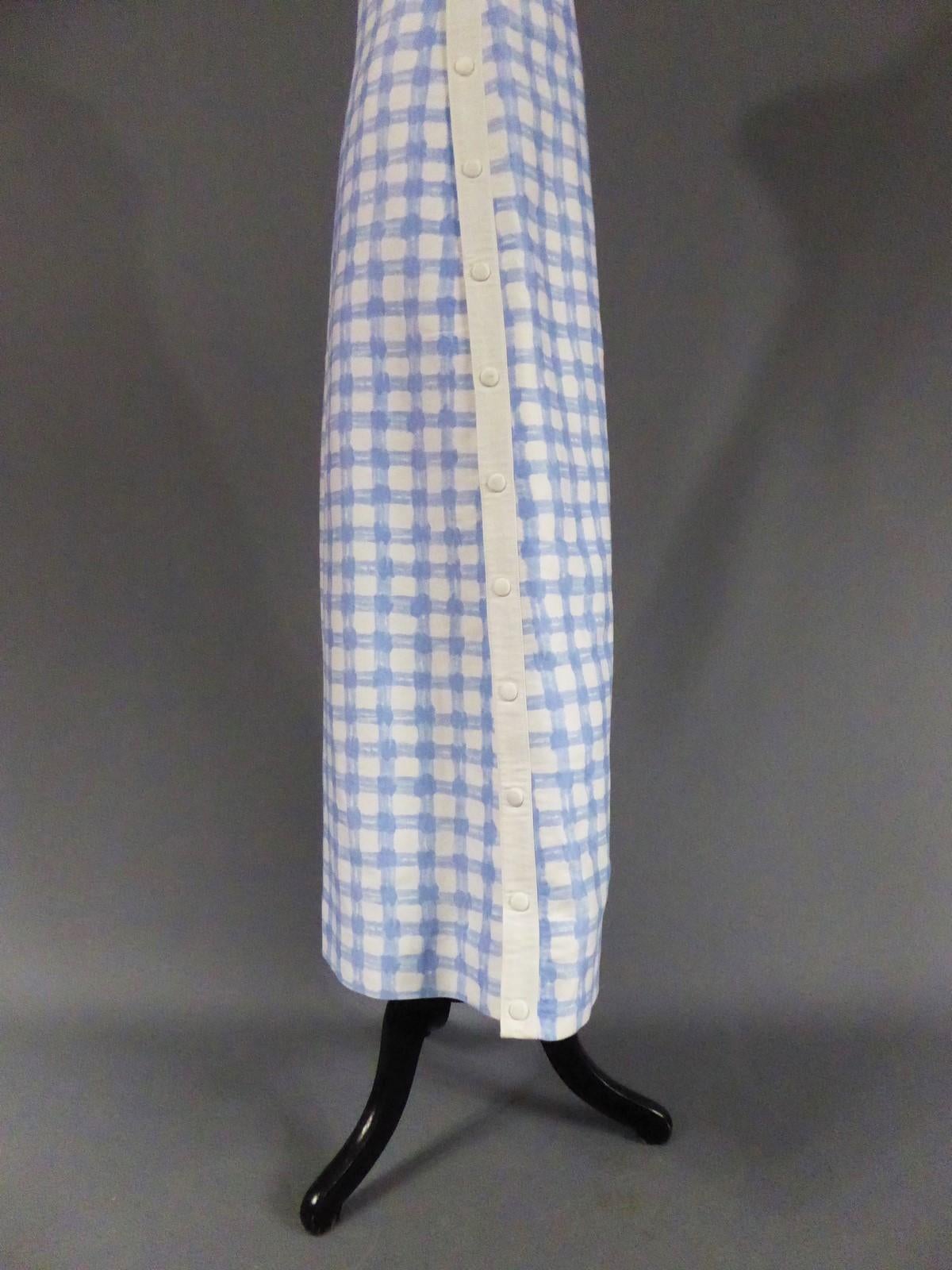 An André Courrèges Long Chasuble Dress, Taty Inspiration Circa 1970 5