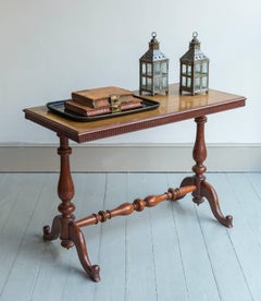 Anglo-Ceylonese Solid Satinwood Side Table, circa 1840