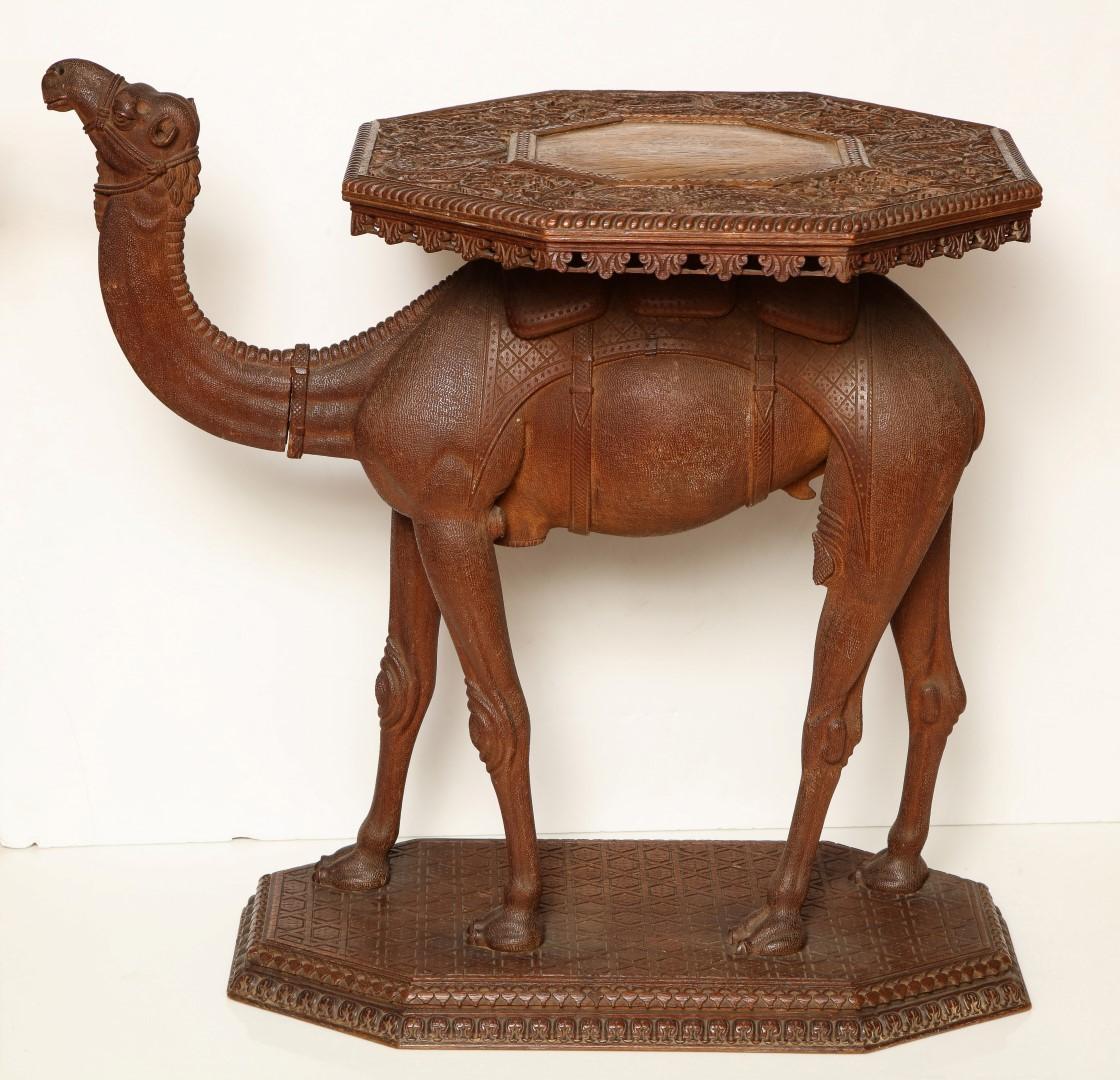 antique camel table