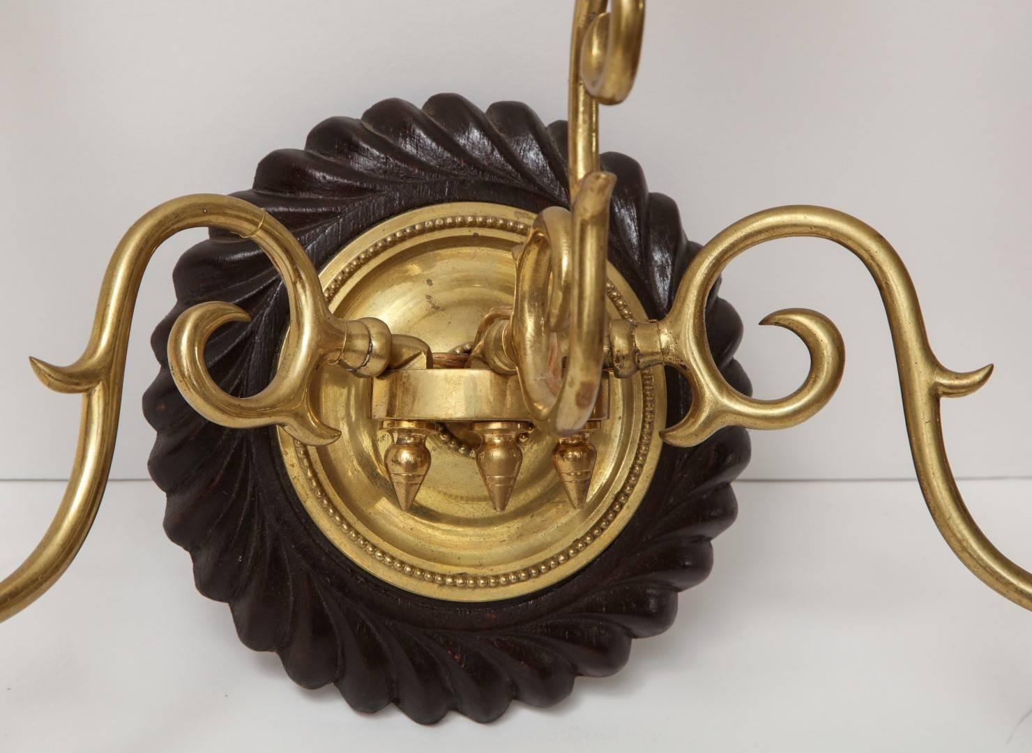 Anglo-Indian Three-Light Sconce In Excellent Condition In New York, NY