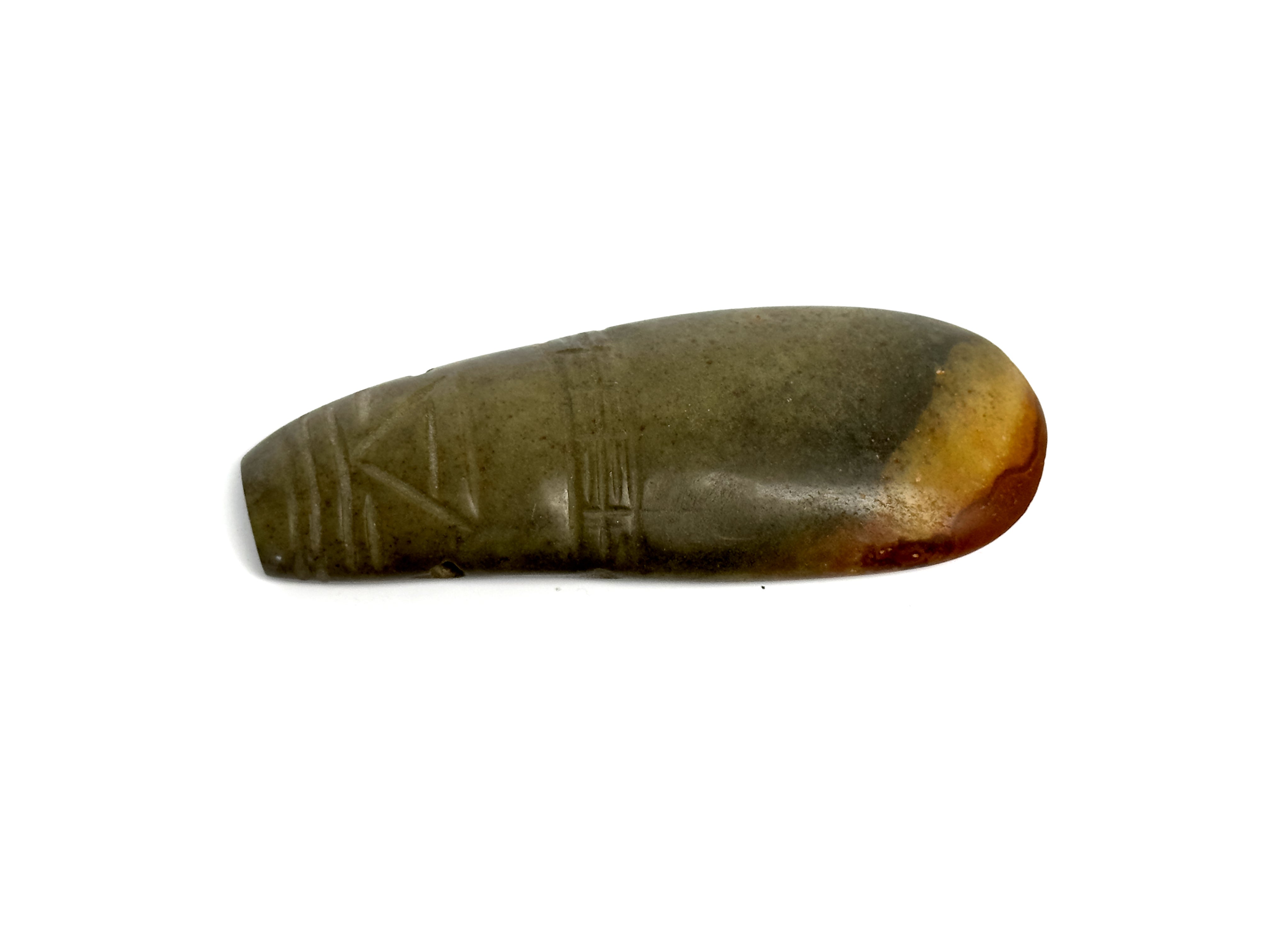 An Anthropomorphic Celt Axe God Pendant