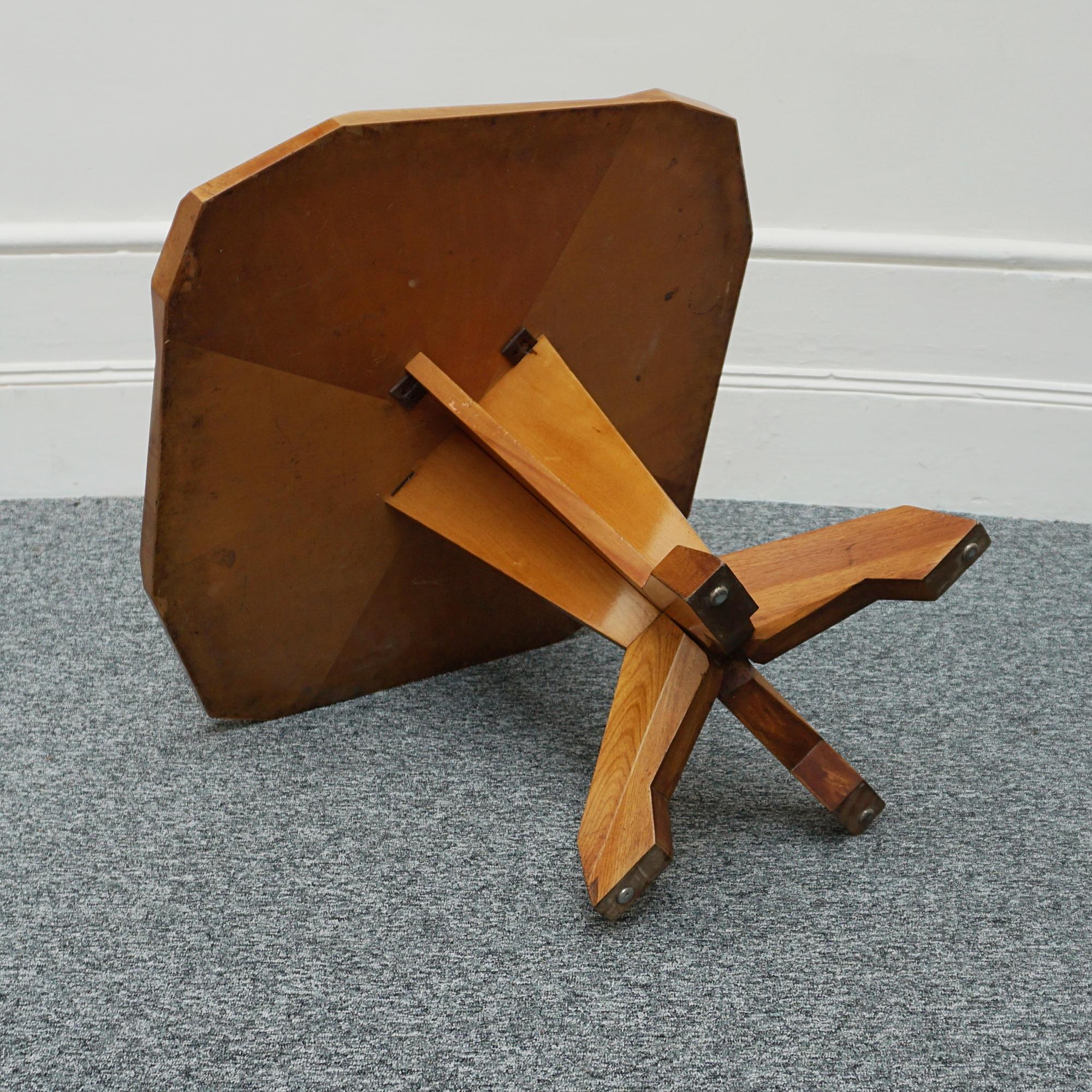 Early 20th Century An Anthroposophical Occasional Table by Felix Kayser