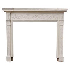 Antique Adam Style Fire Mantel