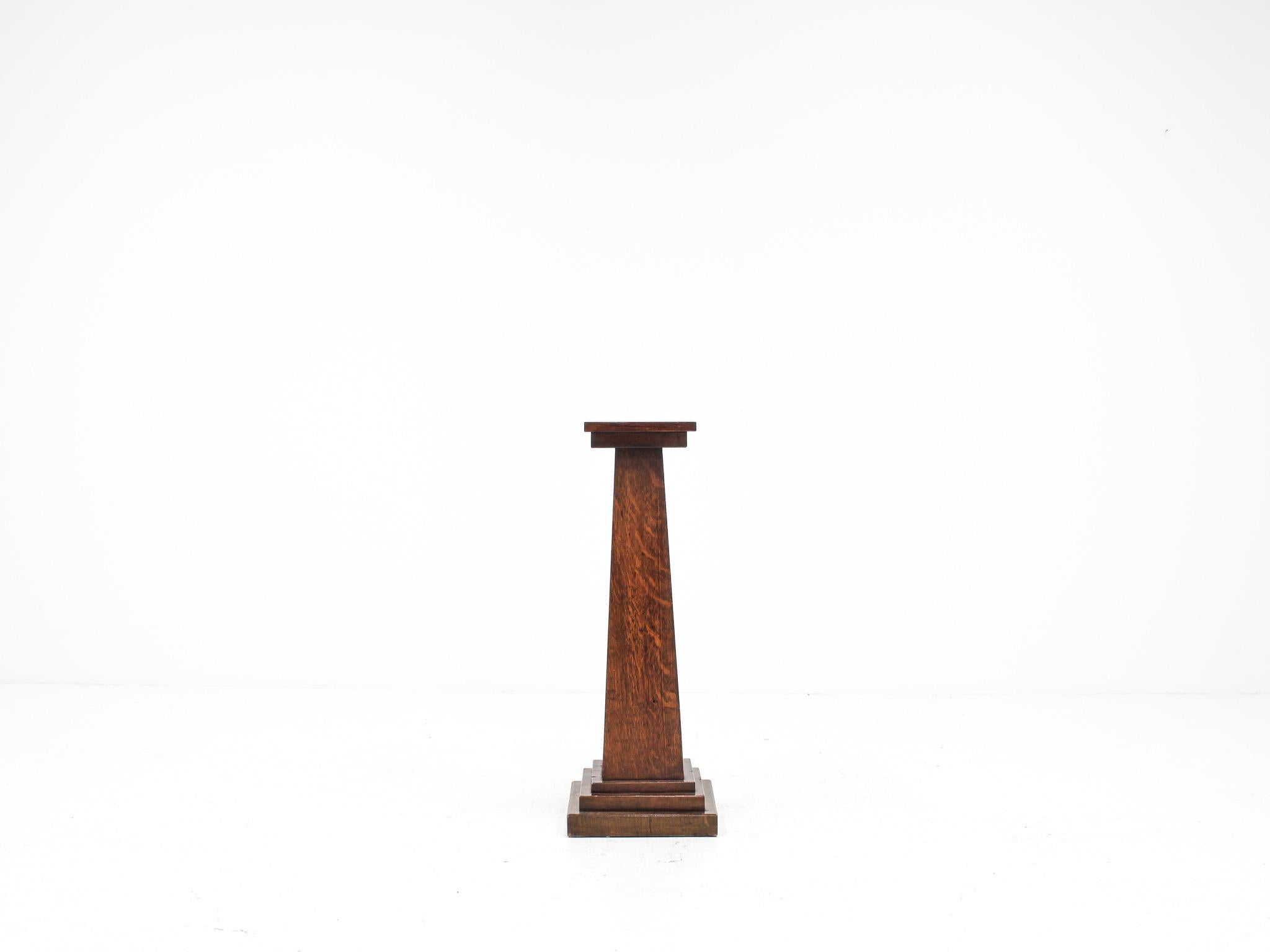 Antiker Arts and Crafts-Sockelsockel, England, 1900er Jahre. 3