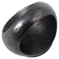Antique Berlin Iron Signet Ring 1810s