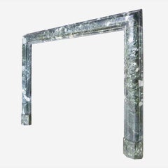 Antique Bolection Marble Fireplace Mantel