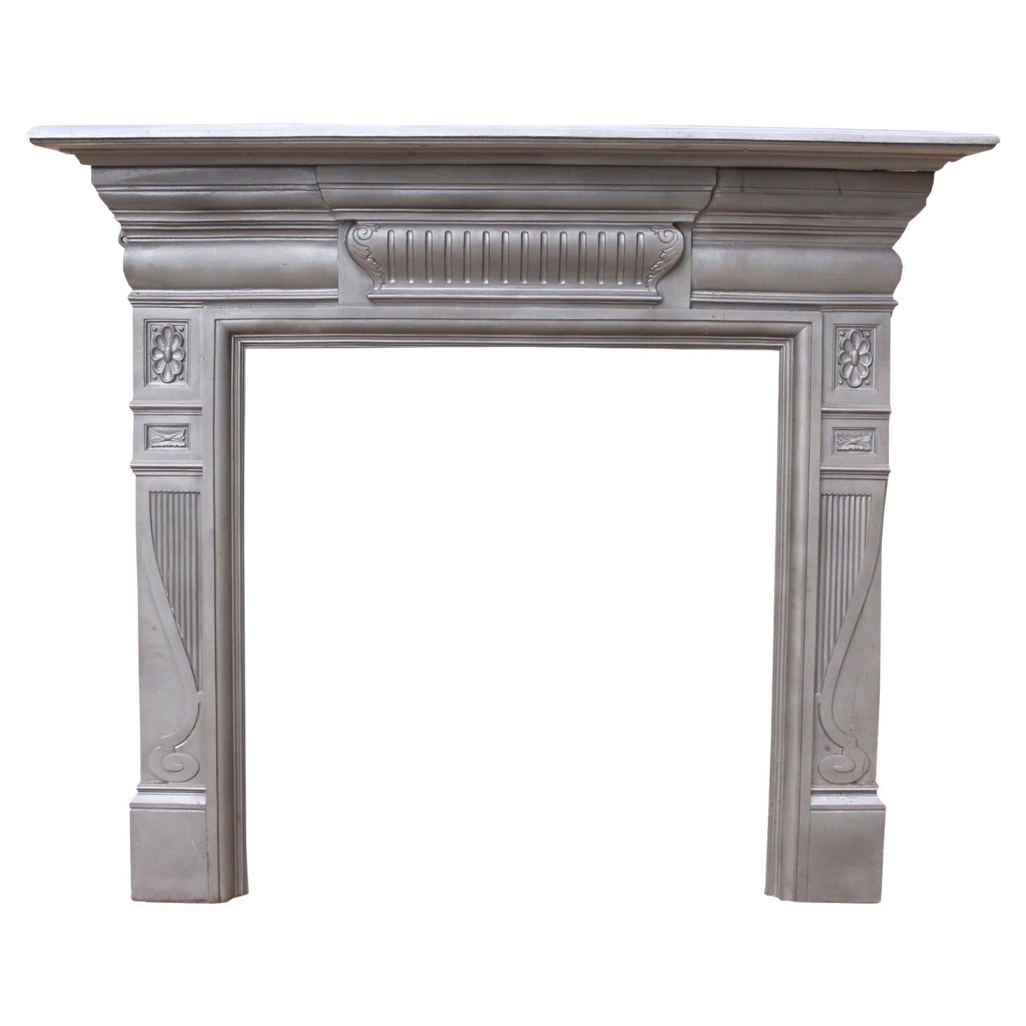 Pair of Antique Cast Iron Outside Lights For Sale at 1stDibs