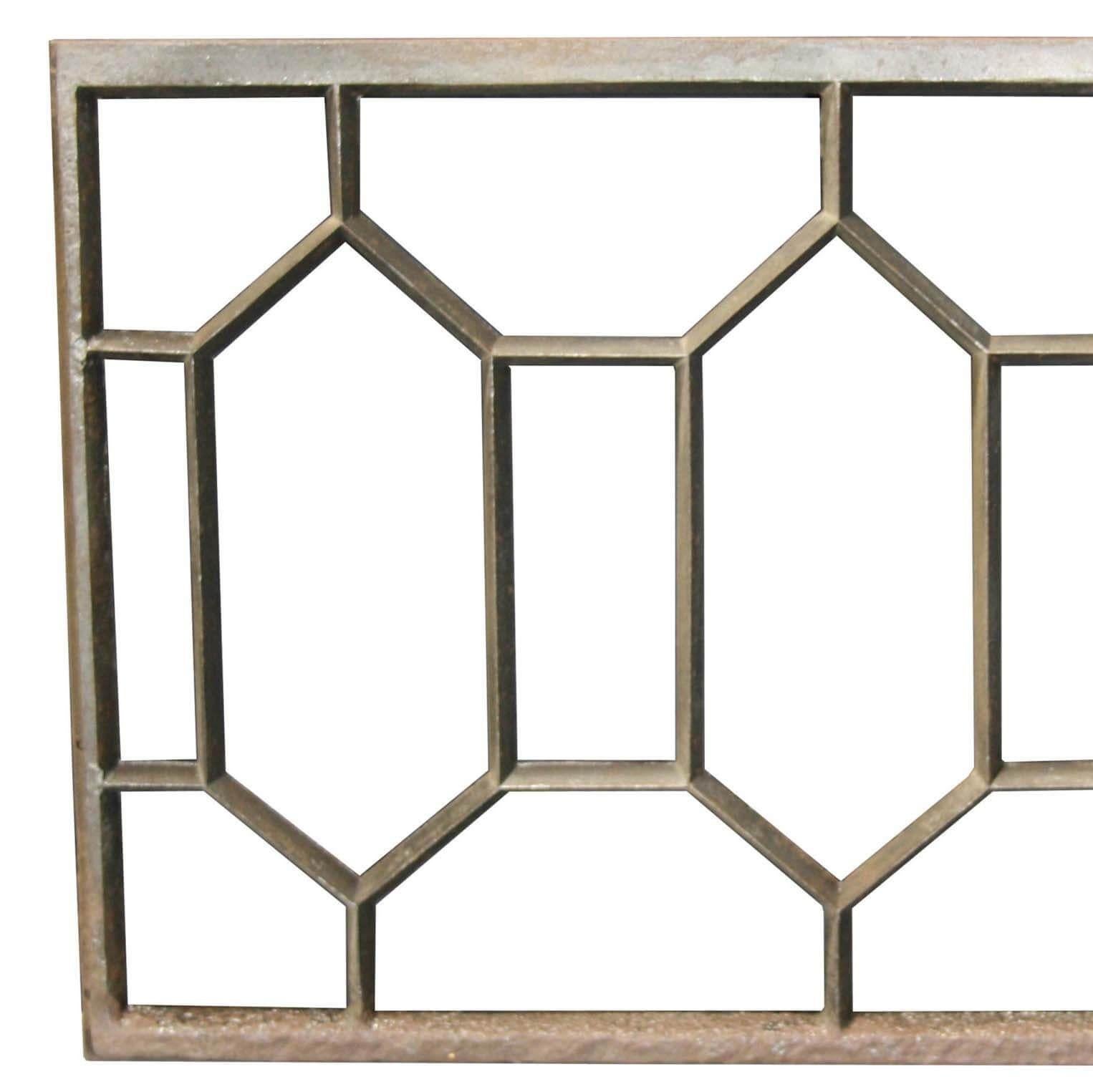 Antique Cast Iron Window Frame For Sale at 1stDibs