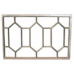 Antique Cast Iron Window Frame