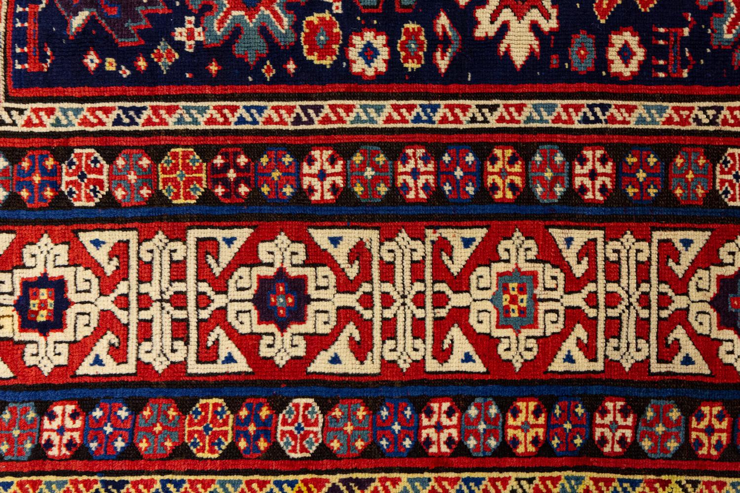 Wool َAn Antique Caucasian Kuba Rug N°:91083393, 1880-1900